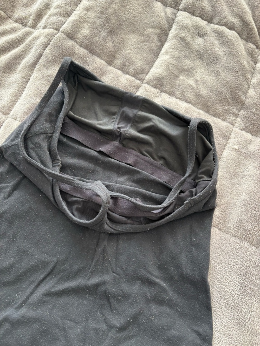 Lululemon Black Strappy Tank Top - Picture 3 of 3